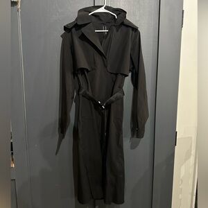 Lululemon Belted Rain Trench Coat - 10 - Black - NWOT!